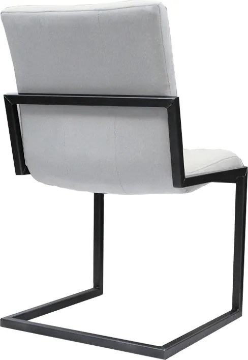 Eetkamerstoel - Lara - stof Element steengrijs 24