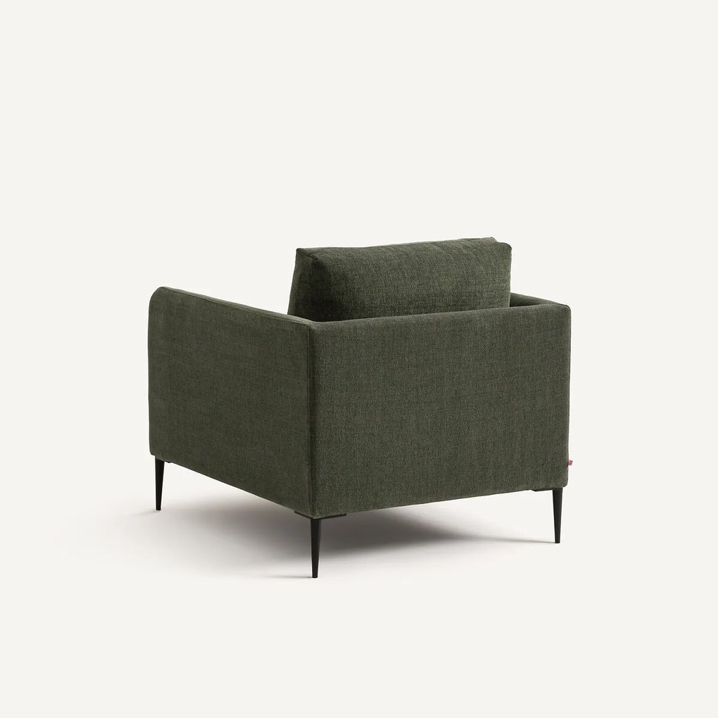 Polyester fauteuil, Oscar, ontwerp Emmanuel Gallina