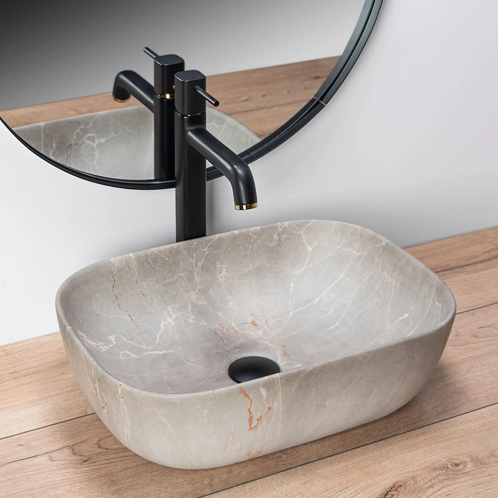 Opzetwastafel Rea Livia Beige