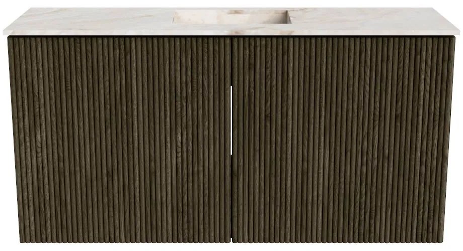 Mondiaz Joya DLux 80cm toiletmeubel shadow met wastafel faye midden zonder kraangat frappe