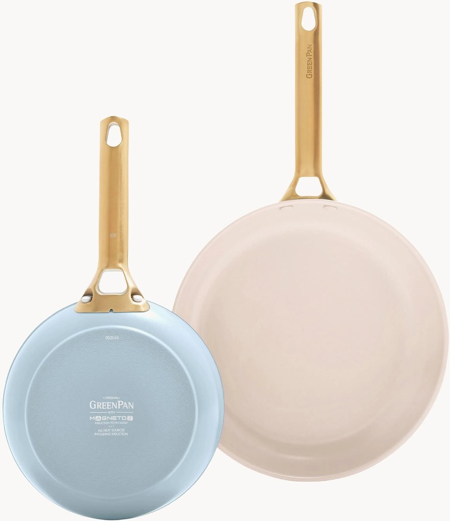 Braadpannen Padova met antiaanbaklaag, 2-delig