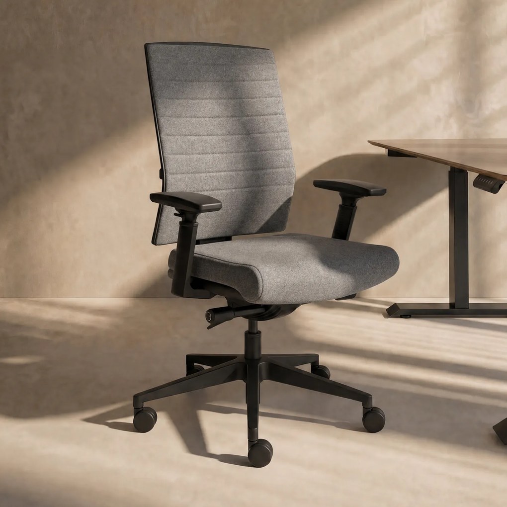 Ergonomische Bureaustoel NEN-1335 Zwart