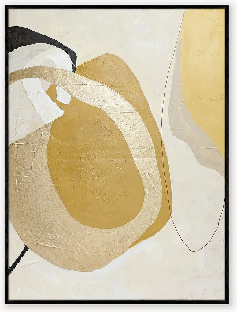 Handbeschilderde canvasdoek Stardust