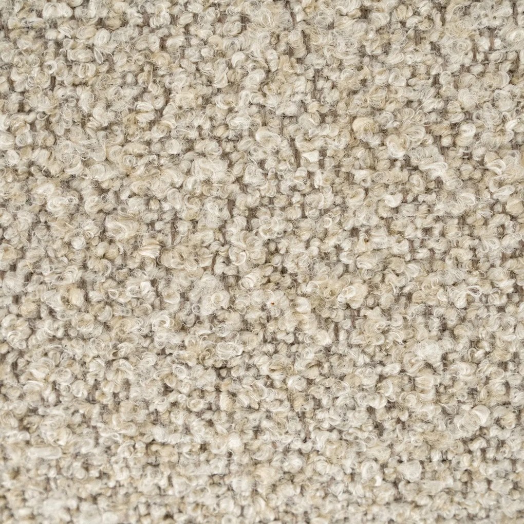 Barkruk Met Zwart Onderstel Beige