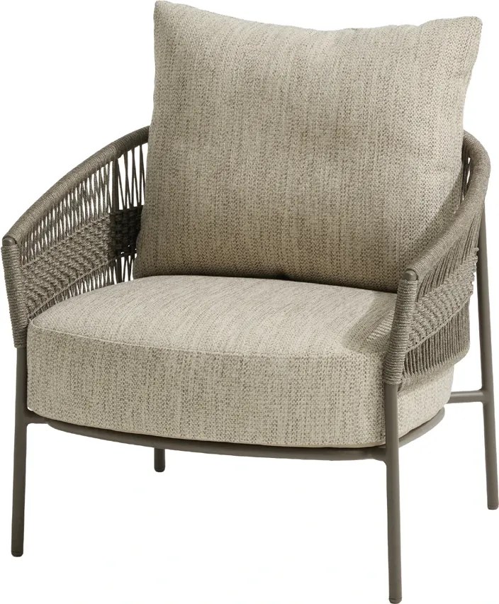 Taste by 4 Seasons Campo loungestoel Terre Loungestoel bruin weerbestendig