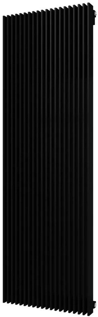 Plieger Antika Retto designradiator verticaal middenaansluiting 1800x595mm 2223W antraciet metallic