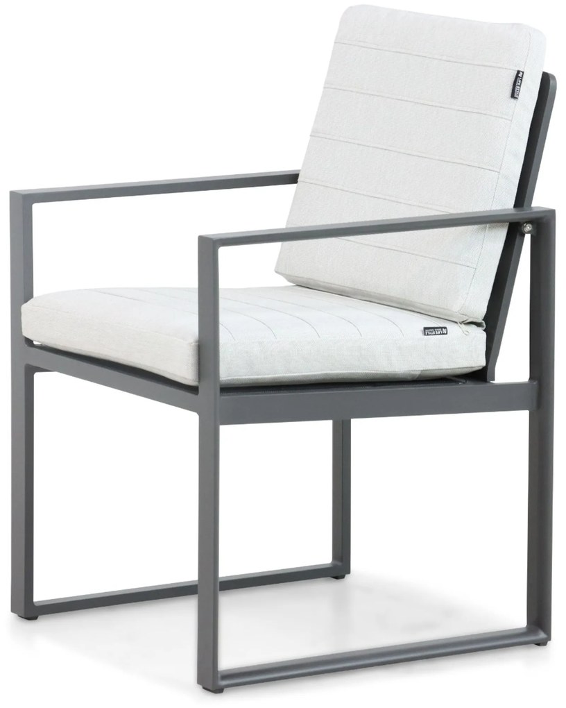 Tuinstoel Aluminium Grijs-antraciet Lifestyle Garden Furniture Nuno