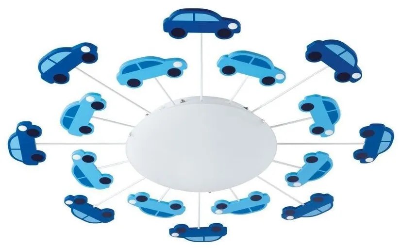 Eglo -   Wandlamp  Viki Blauw  Glas