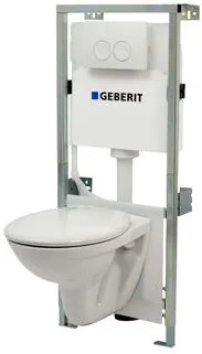 Plieger Flow WC-element pack dualflush met UP100 reservoir wit