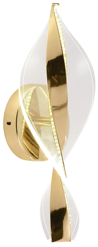 Wandlamp LED G031-W Gold