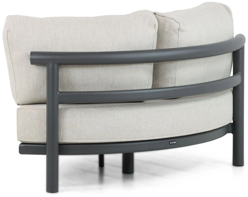 Hoek loungeset 5 personen Aluminium Grijs  Lifestyle Garden Furniture Harmonic