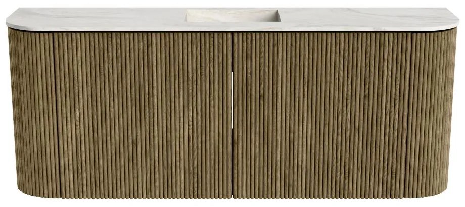 Mondiaz Joya DLux 105cm toiletmeubel ronding links/rechts dusk met wastafel faye midden 1 kraangat ostra