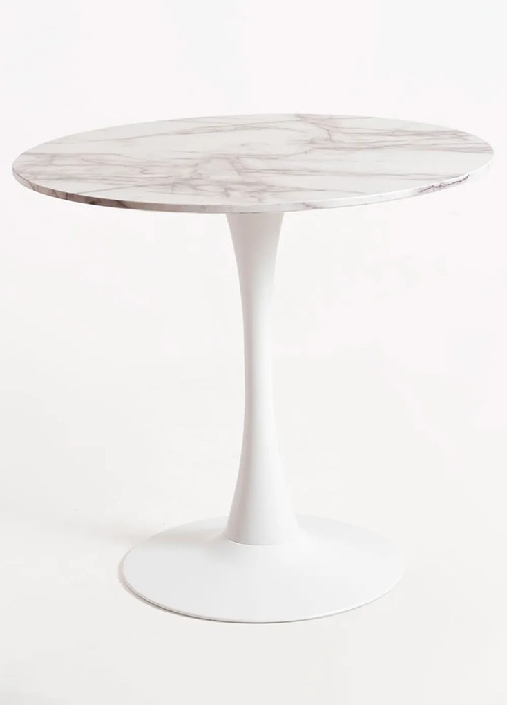 Kolio Tafel 80 cm Marmer