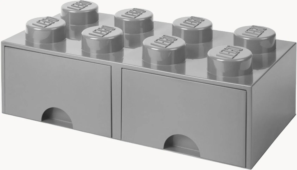 LEGO opbergdoos Brick met 8 knoppen