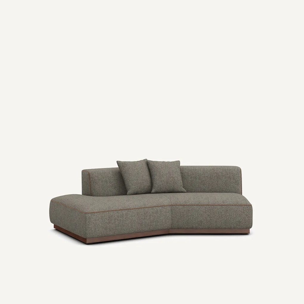 Linker helft bank in tweed, JACOPO