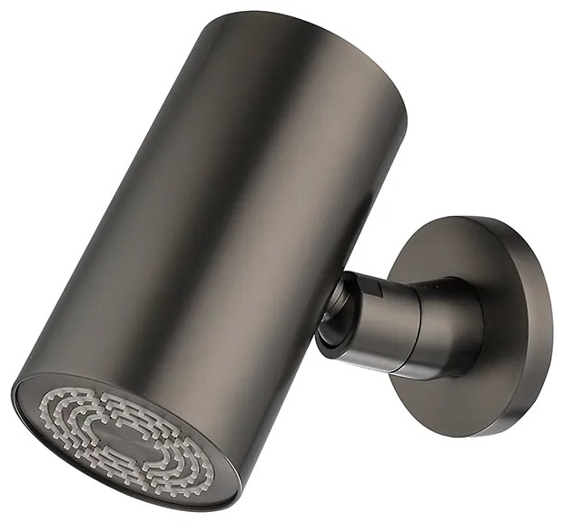 Mueller Be hoofddouche rond gunmetal PVD