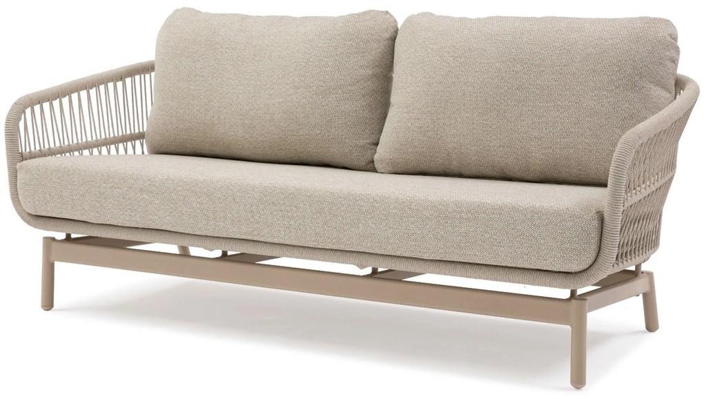 Stoel en Bank Loungeset 5 personen Aluminium/rope Taupe  Lifestyle Garden Furniture Cordoba