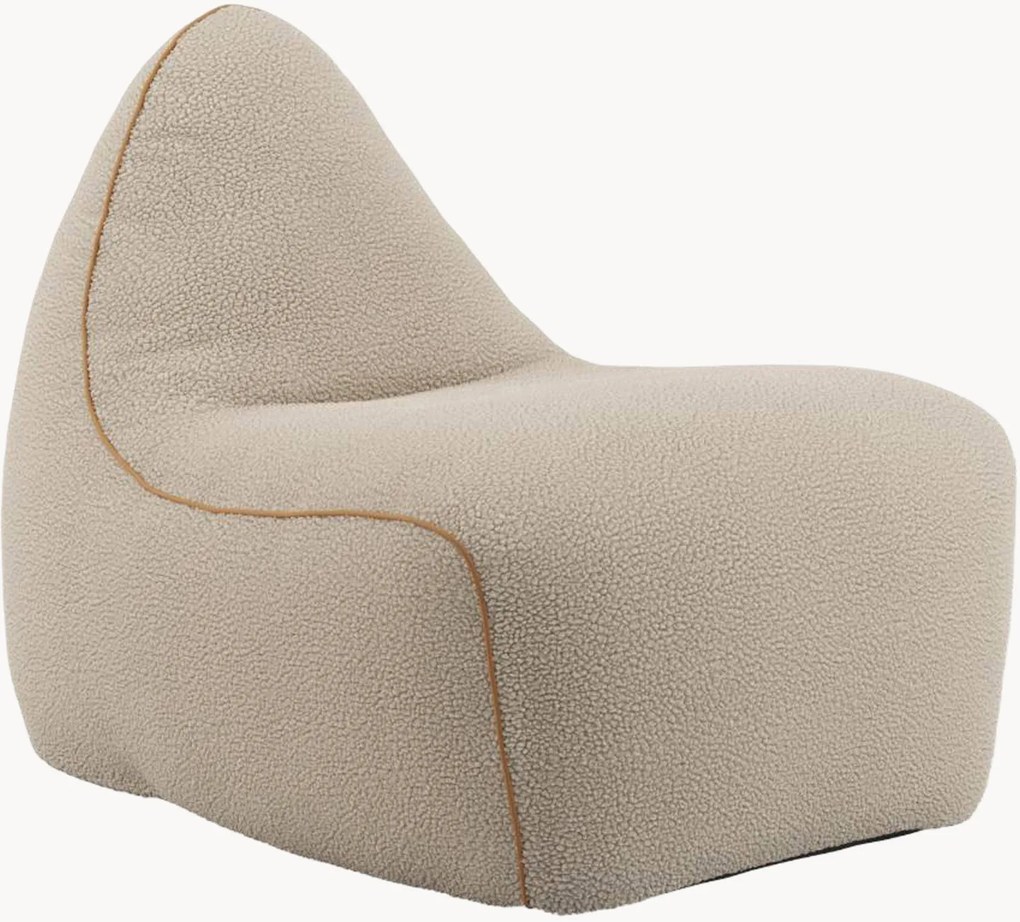 Zitzak SACKit van teddy-bouclé