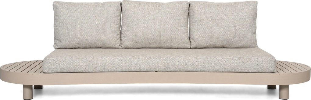 Stoel en Bank Loungeset 5 personen Aluminium Zand/Beige  Lifestyle Garden Furniture Organio