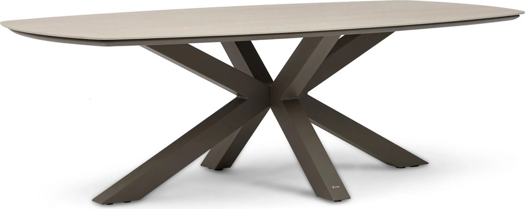 Dining Tuintafel  240 x 120 cm Taupe Voyage