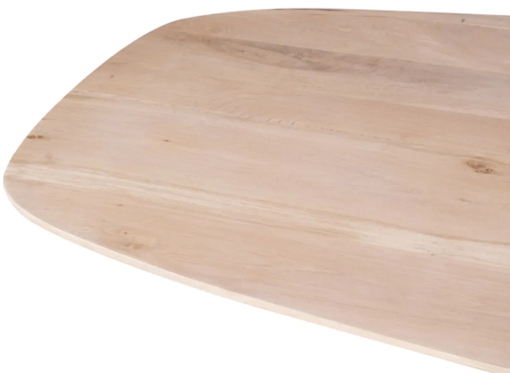 Starfurn Ferris Deens Ovale Eettafel Naturel Eiken 240 Cm - 240 X 110cm.