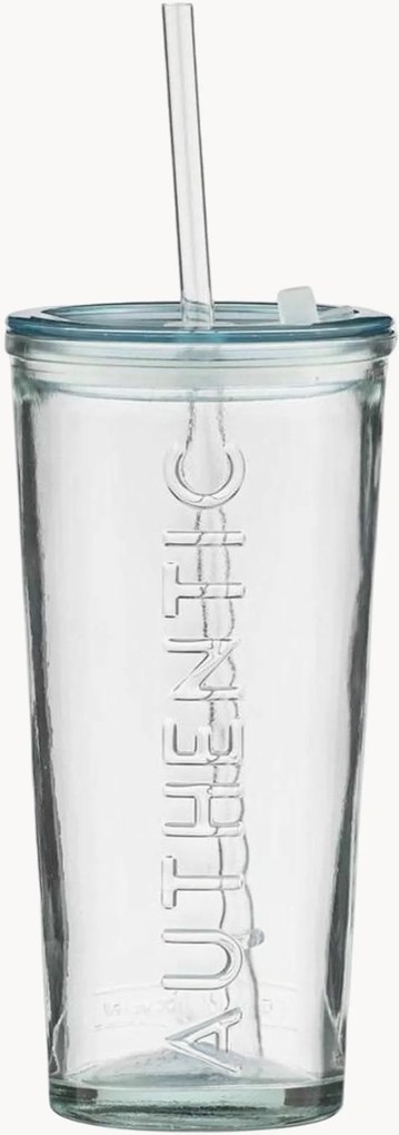 To-go-drinkglas Eco met rietje