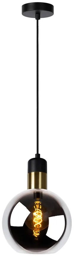 Lucide Julius hanglamp 20cm 1x E27 zwart