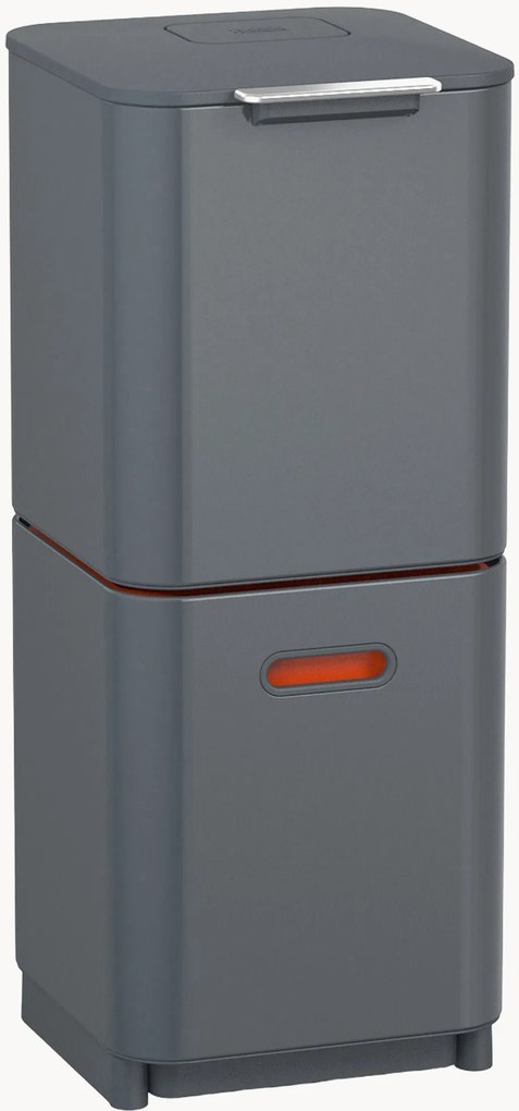 Afvalemmer Totem met aparte recycling unit, 2 x 20 L