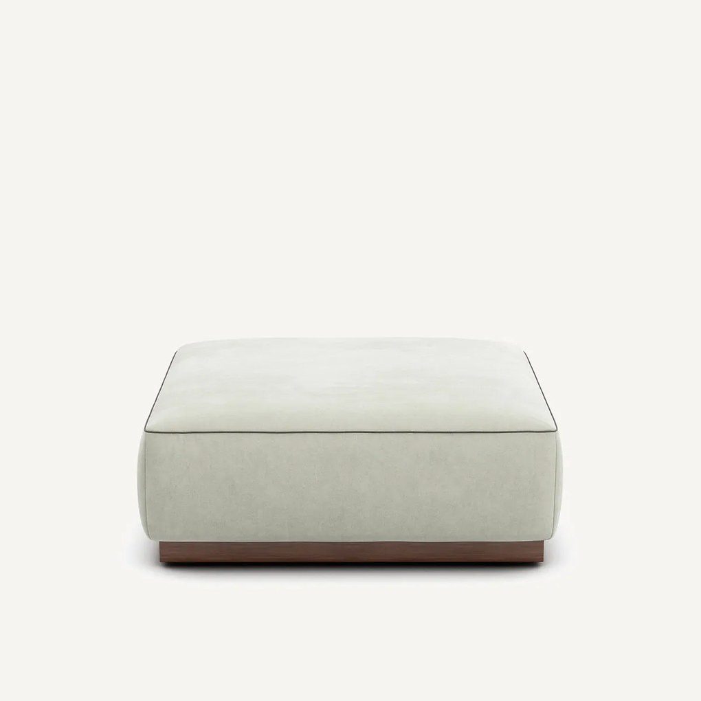 Voetensteun in stonewashed fluweel, JACOPO