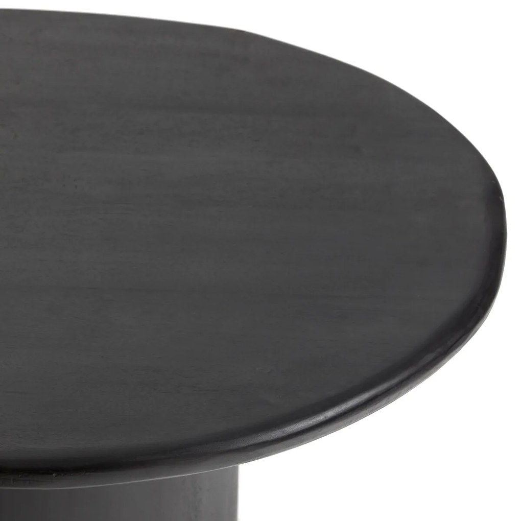 Salontafel in massief acacia, hoogte 38,5 cm, Oreus