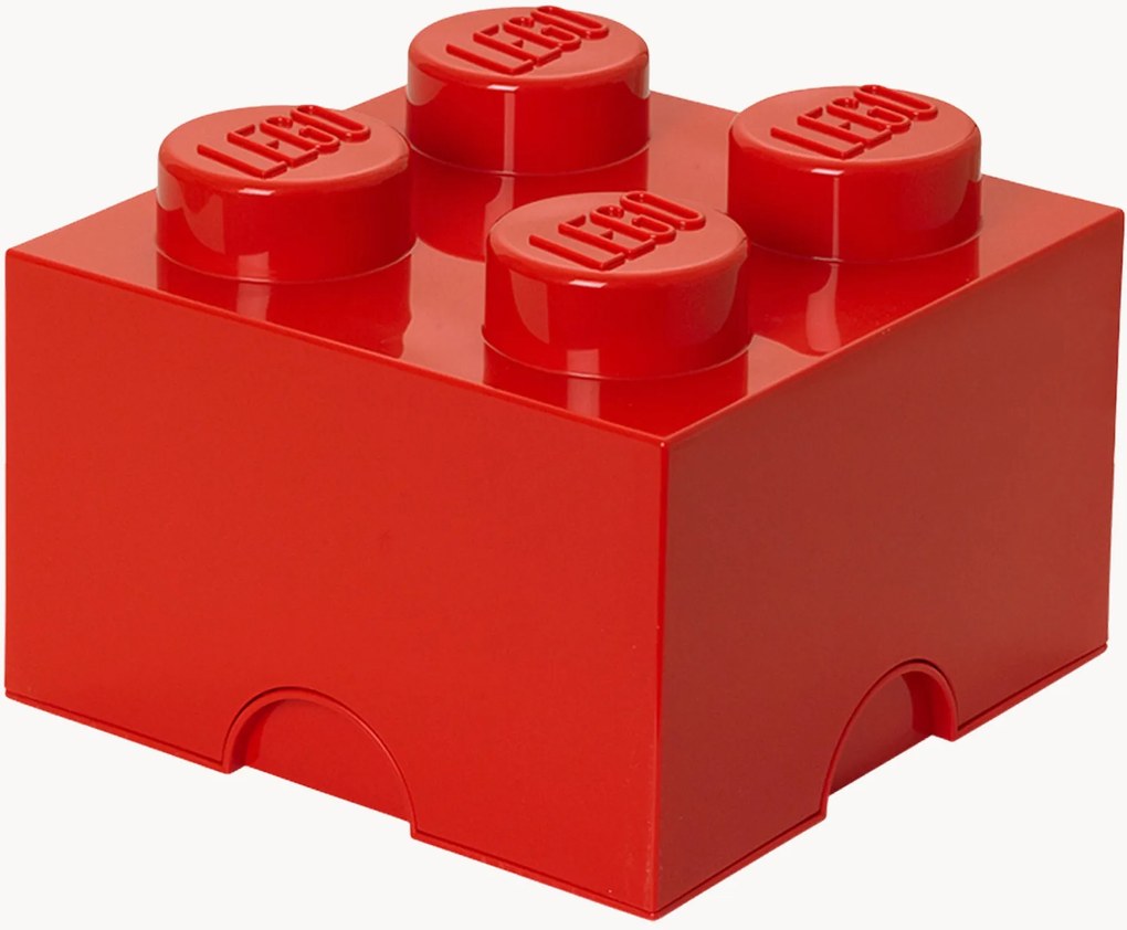 Kinderen LEGO opbergdoos Brick met 4 knoppen