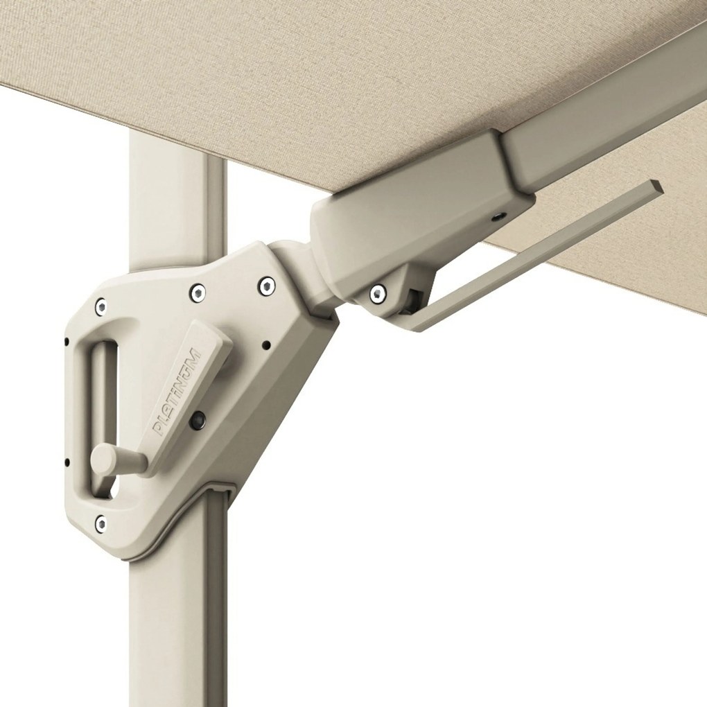 Platinum Challenger T² Premium 260x350 (incl. voet + hoes) Champagne