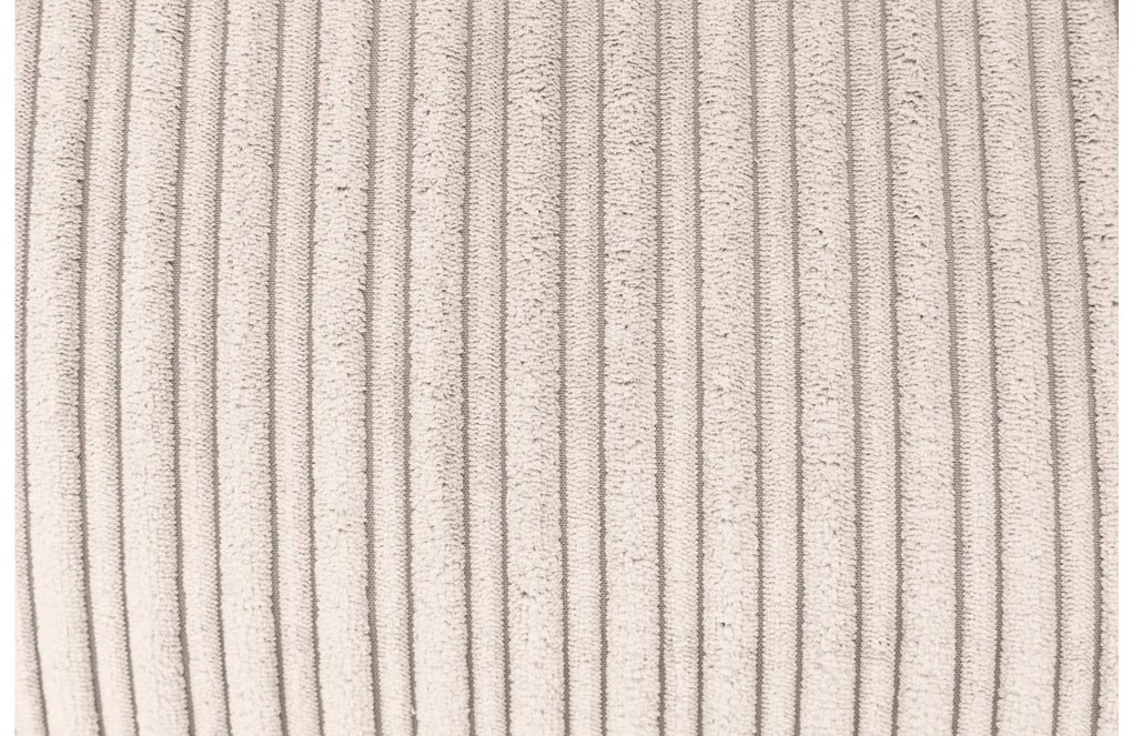 Goossens Bank Ravenia beige, stof, 2-zits, stijlvol landelijk met ligelement links