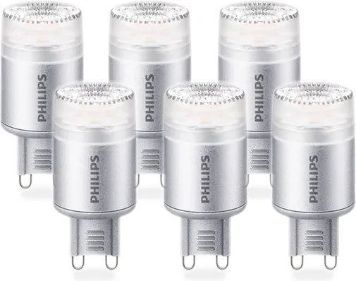 Philips CorePro LED Lamp 2.3-25W G9 Dimbaar Extra Warm Wit 6-Pack