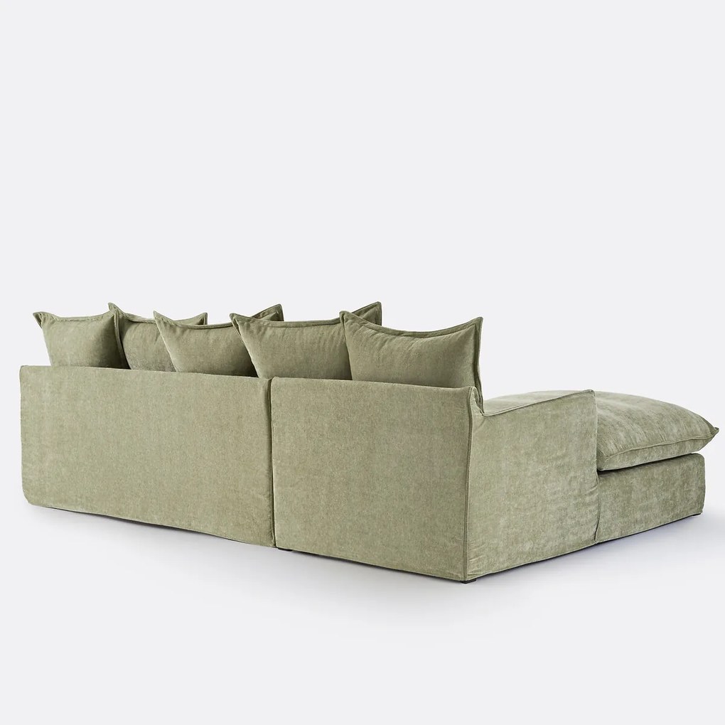 Hoekbankhoes van gemêleerd polyester, Odna