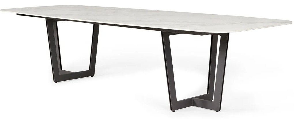 Palermo dining tuintafel Neolith wit 320x116xH75 cm SUNS