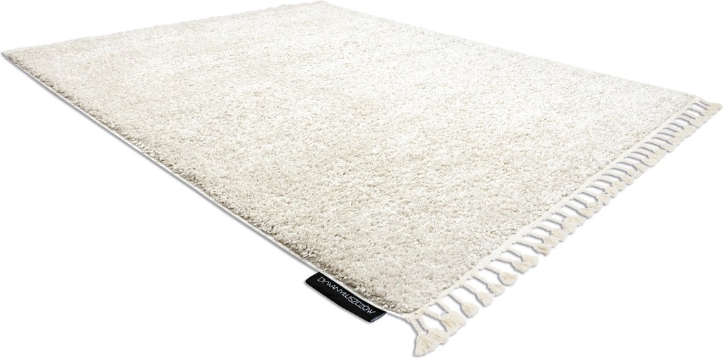 Tapijt BERBER 9000 crème rand , Barber, marokkaanse shaggy - TWEEDE-KLASSE PRODUCT