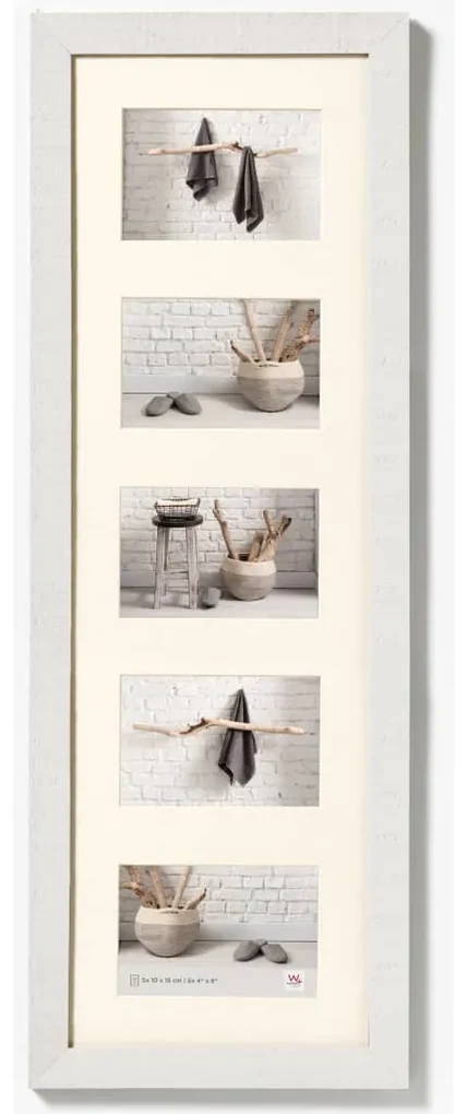 Walther Design Fotolijst Home 5x 10x15 cm poolwit