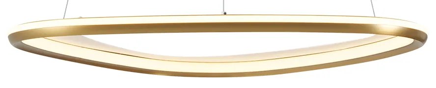 Design hanglamp goud 3-staps dimbaar - Organico