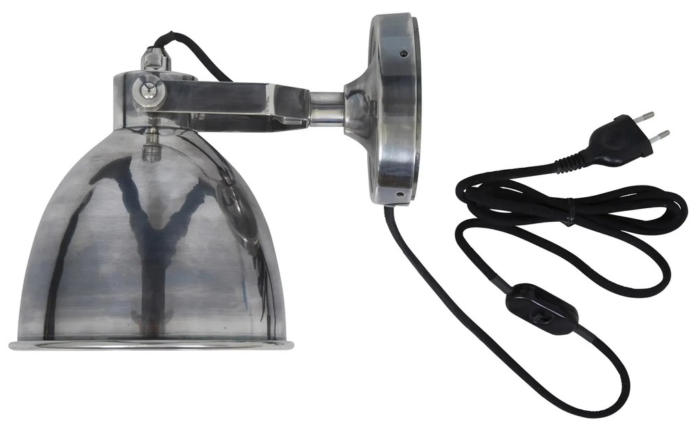 Muurspot Maxim Antiek Zilver