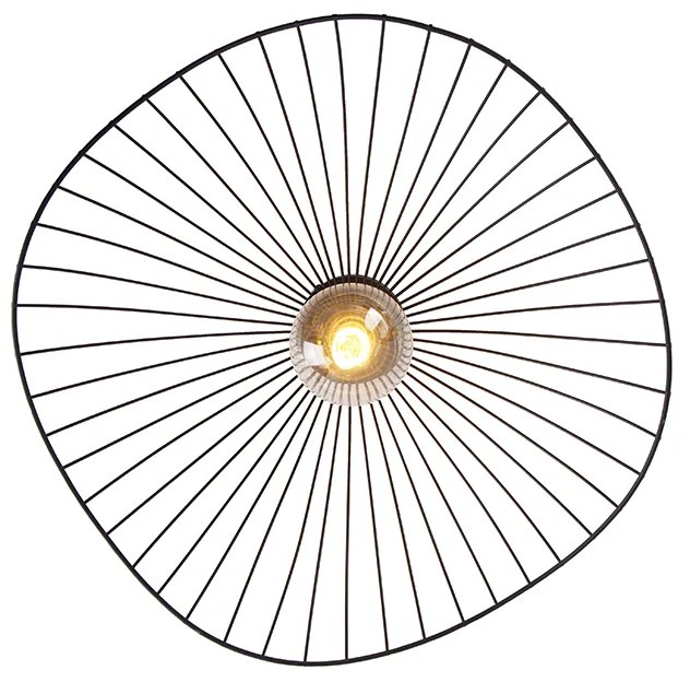 Design plafondlamp zwart 50 cm - Pua