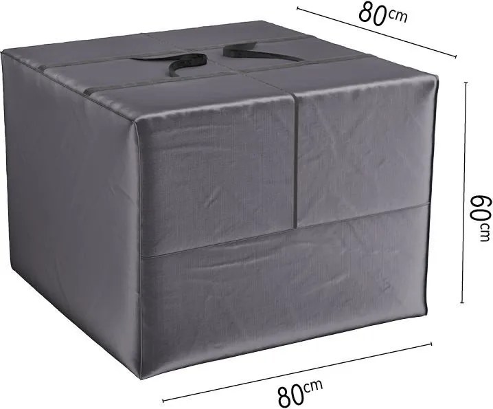 Platinum Aerocover kussentas - Ademende kussentas voor hoge rugkussens 80 x 80 x H60cm