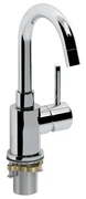 Clou XO wastafelmengkraan 6.8x21.1cm type 1 met draaibare uitloop chroom CL/06.14001.29