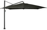 Icon premium zweefparasol 400x300 cm faded black