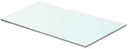 vidaXL Wandschap transparant 60x30 cm glas