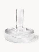 Mondgeblazen karaf Ripple met reliëfpatroon, 1.1 L