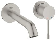 GROHE Essence New Wastafelkraan Inbouw - uitloop 18.3cm - M-size - supersteel 19408DC1