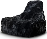 B-Bag Mighty-B Indoor Zitzak Sheepskin - Zwart