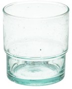 Modern glas, gerecycled handgeblazen glas, 9 cm