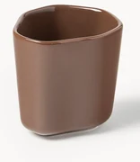 Porseleinen espressokopjes met organische vorm, 4 stuks